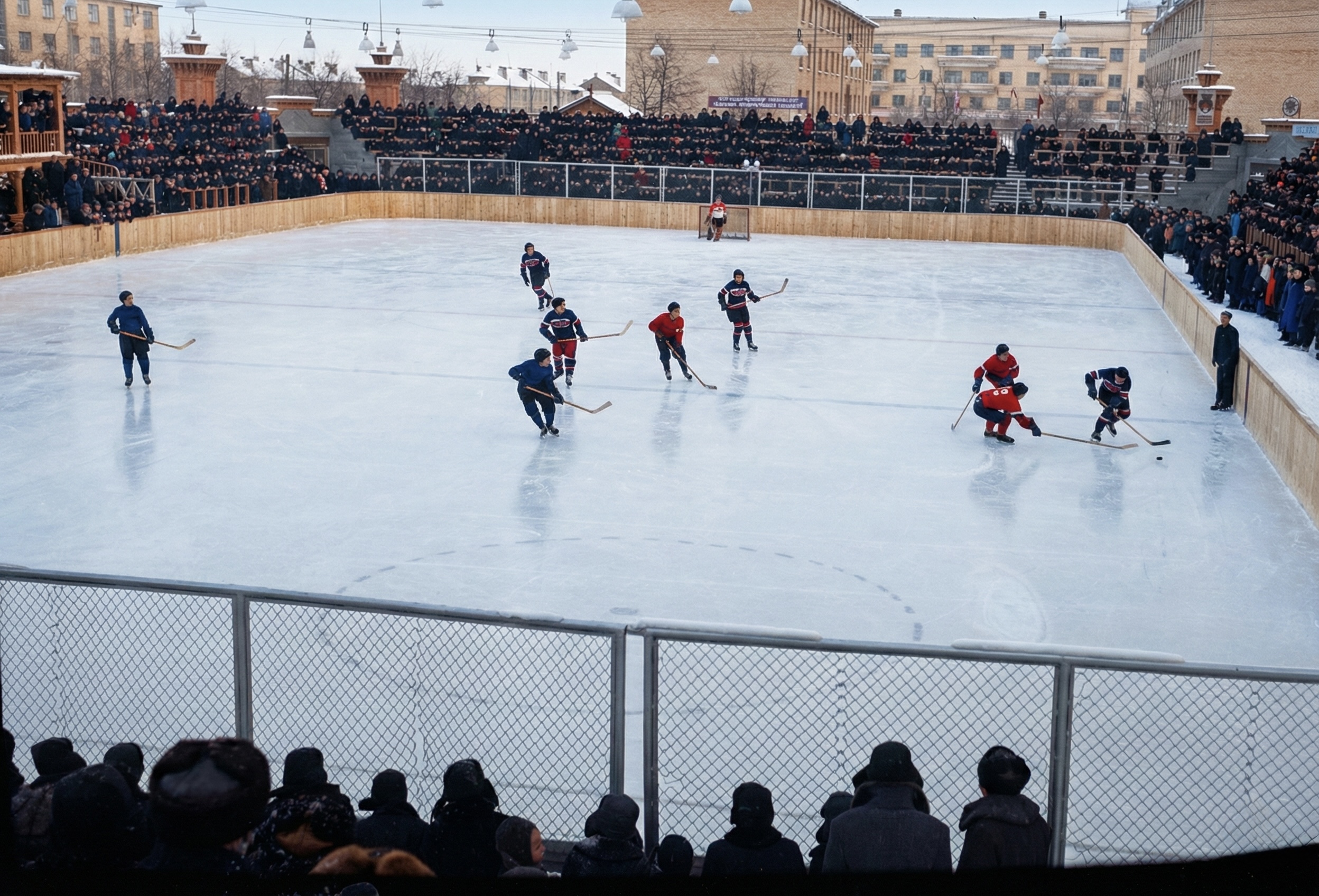 На морозе в ноябре