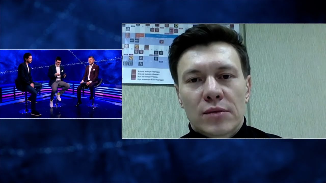 Максим Гафуров - на КХЛ ТВ