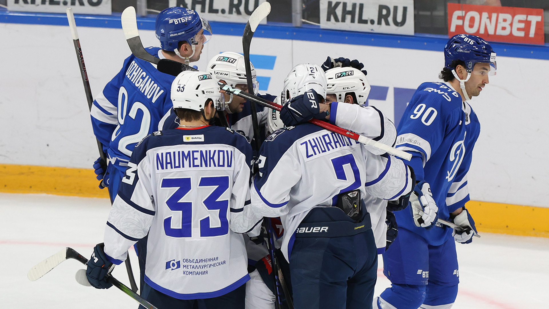 550-я победа в КХЛ